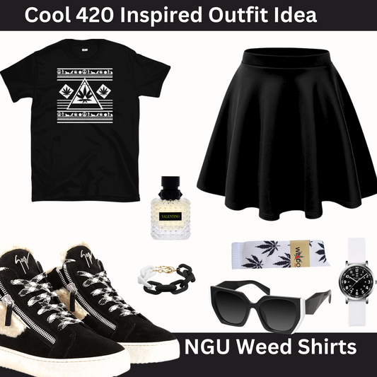 cute black and white outfit