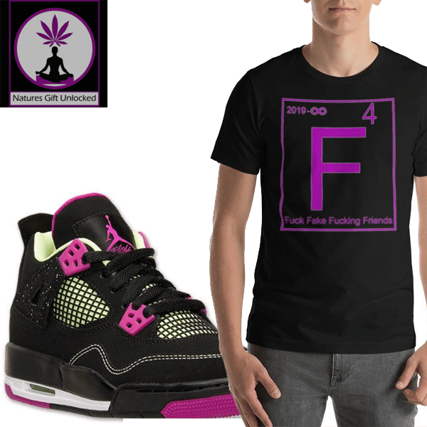 What The 4s Shirt, Dope Shirt to Go With Jordan 4s