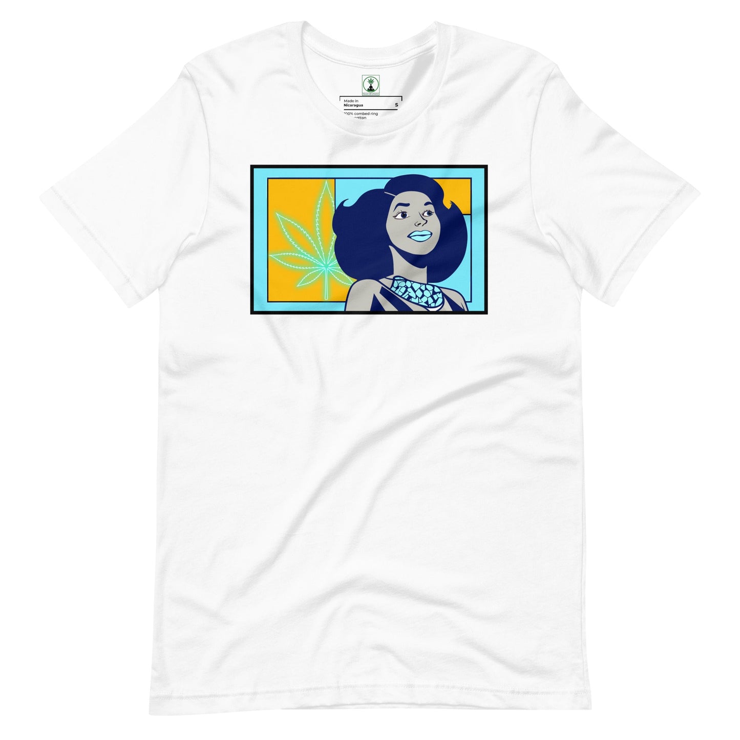 light blue graphic t shirts