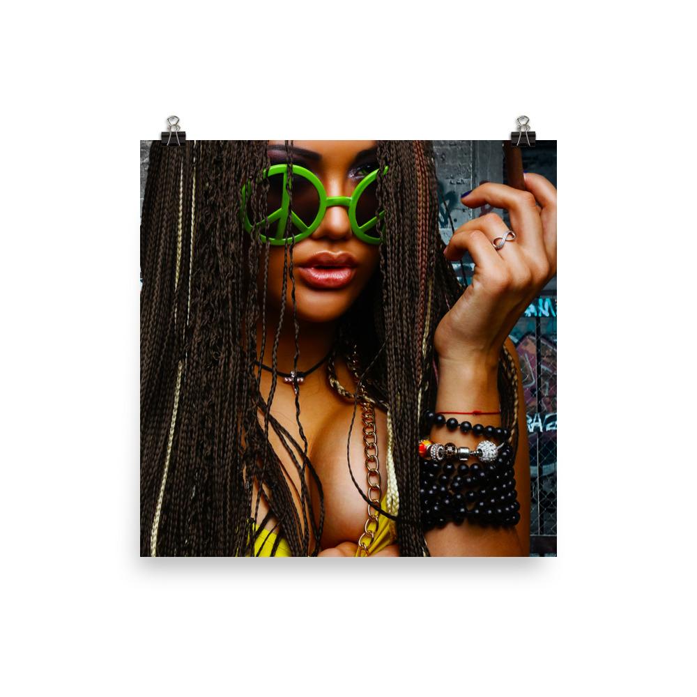 sexy chicks smoking weed