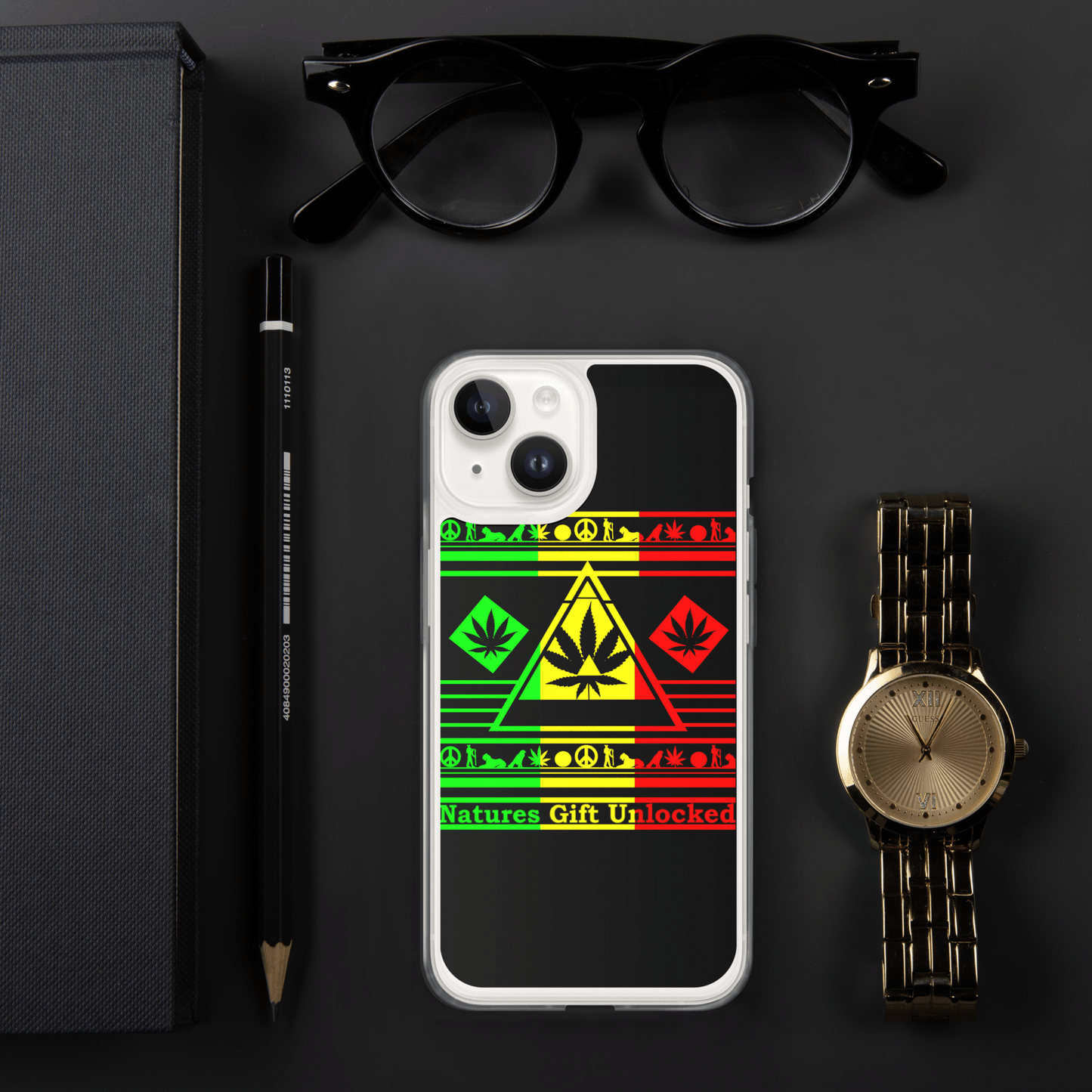 Lit iPhone 6 Weed Cases Yellow Red & Green Design Shop Now