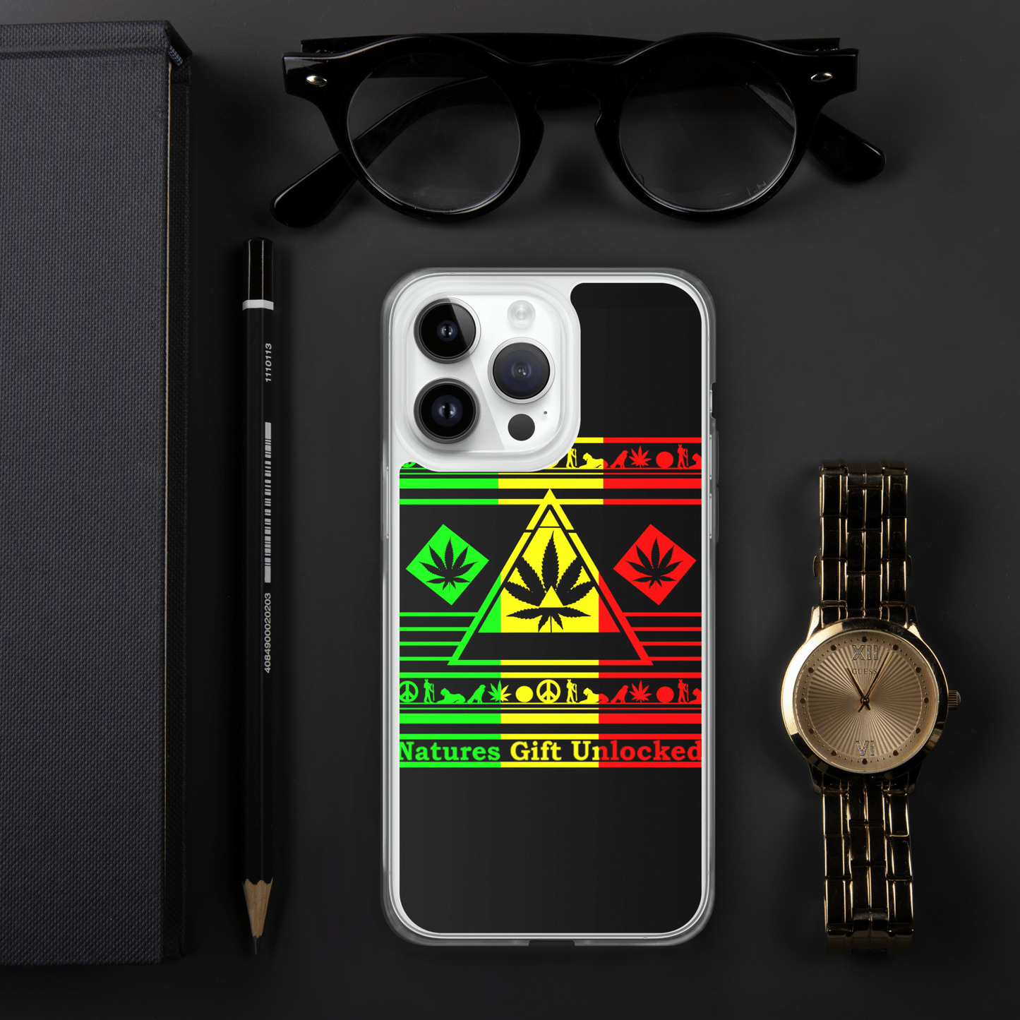 Lit iPhone 6 Weed Cases Yellow Red & Green Design Shop Now