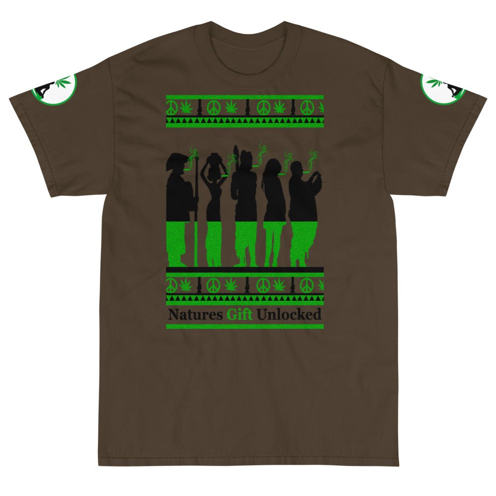 Squad Goals Unlocked! Green Graphic Maryjane Tee (Wear Everywhere)