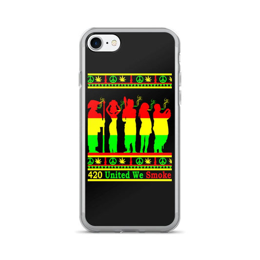 United We Smoke 420 iPhone 7/7 Plus Case - 420 Weed Shirts