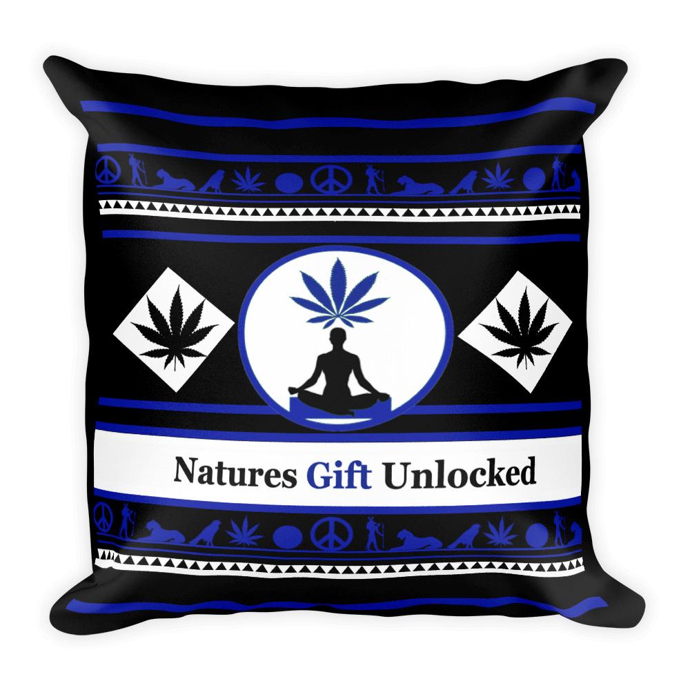 Marijuana Leaf Pillow
