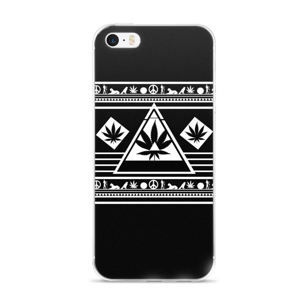 black pyramid phone case