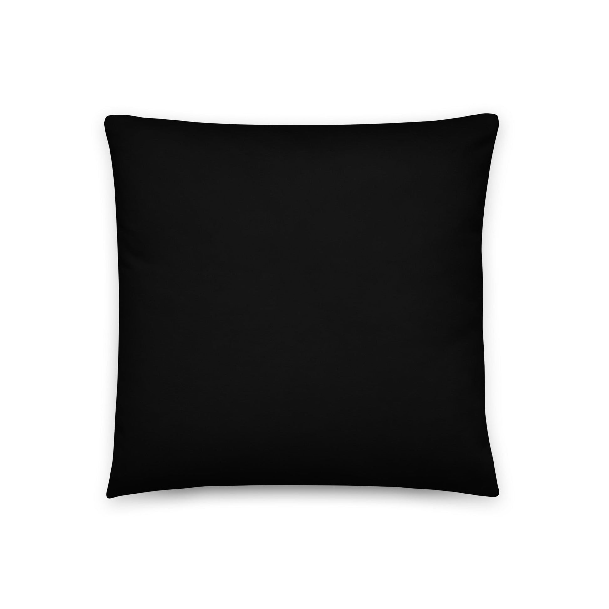 Edgy stoner pillow showcasing a stylish girl with a joint in an urban setting