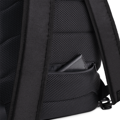 gamma blue leaf design backpack
