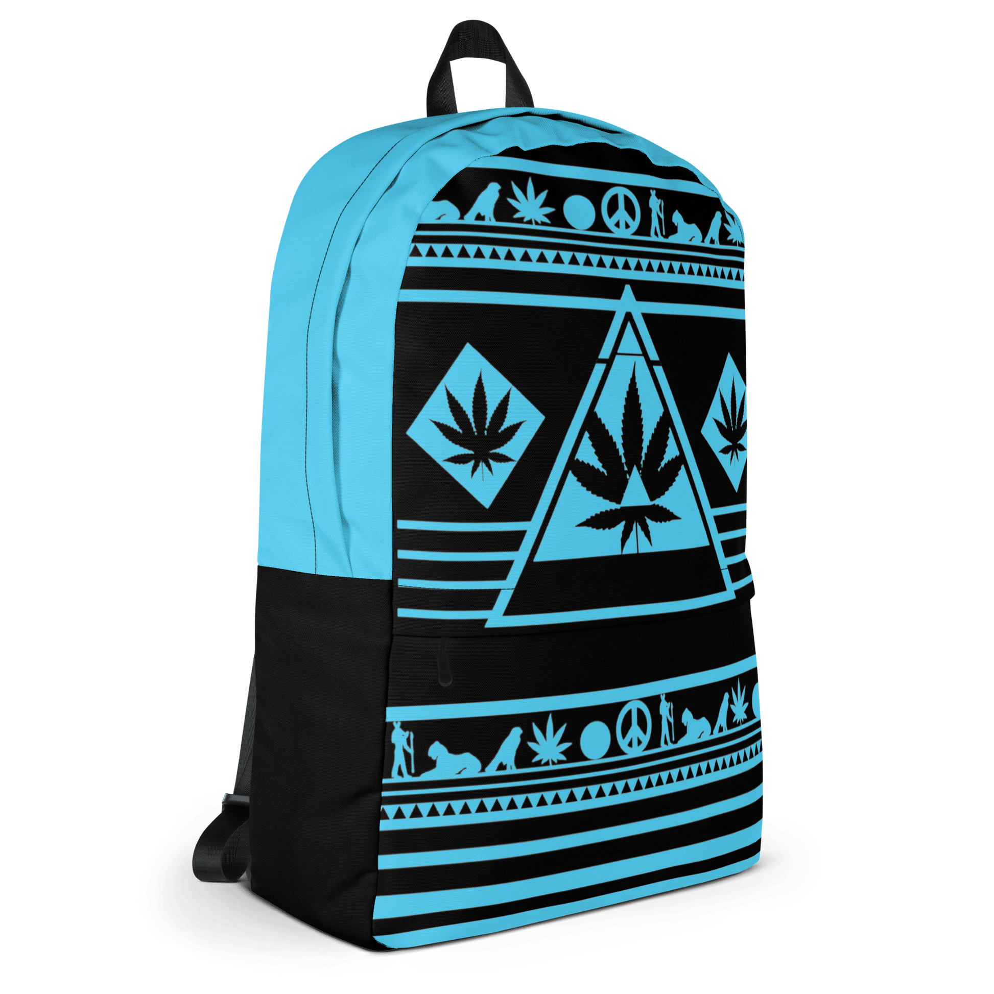 marijuana themed backpack for men
