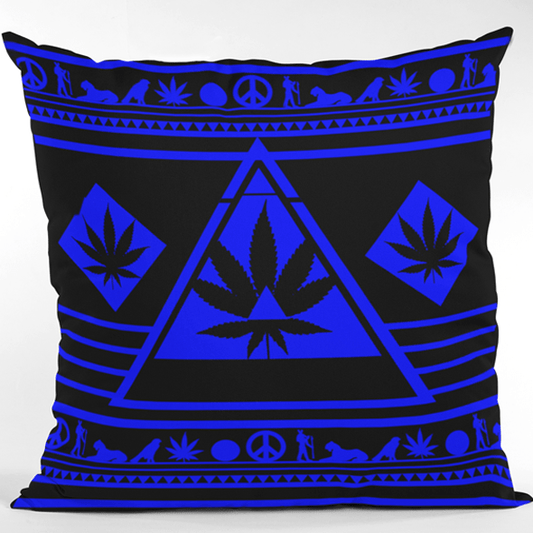 royal blue accent pillows