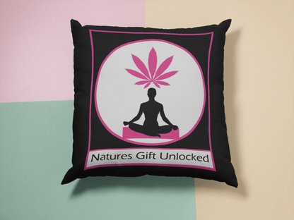  bright pink decorative pillows