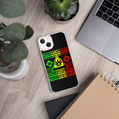 Lit iPhone 6 Weed Cases Yellow Red & Green Design Shop Now