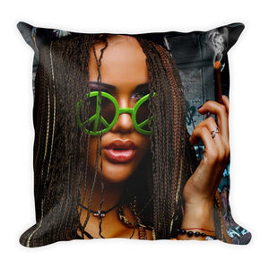 Cool Weed Pillow Bright Vivid Colors Weed Room Ideas - 420 Weed Shirts 