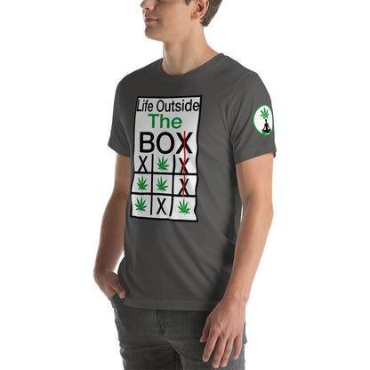 grey tic tac toe shirt