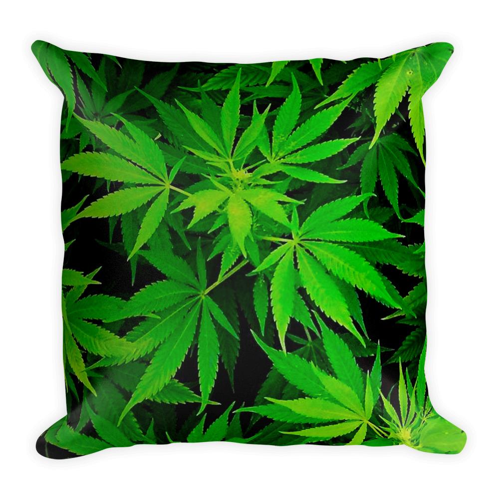 Weed Leaf Pillows