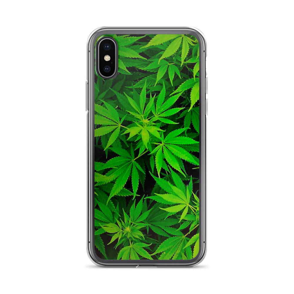 weed leaf iphone case