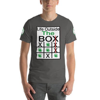 grey tic tac toe shirt