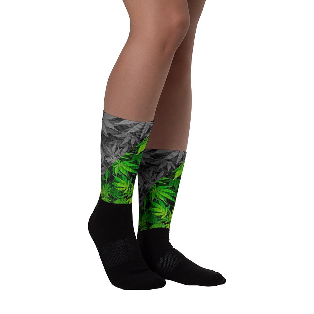Cool Weed Socks Grey and Green Socks Score Here for Under 20 - 420 Weed Shirts 