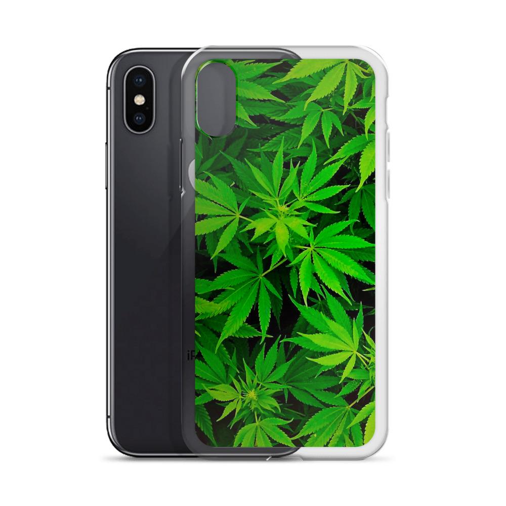 marijuana leaf phone case