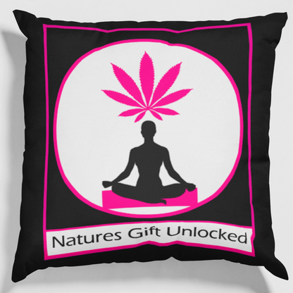 pink decorative pillow