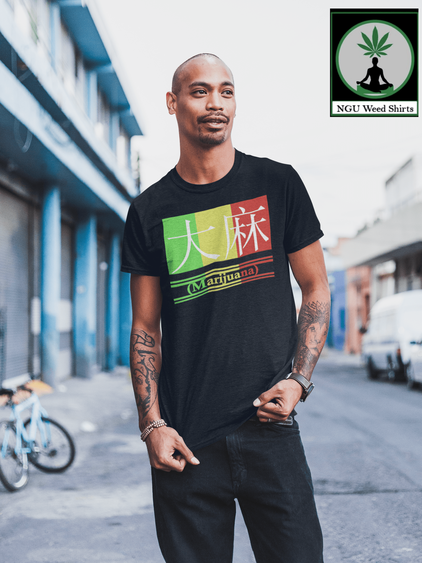 Jamaican Clothing Style: Embrace the Vibe! Yellow, Red & Green Shirt