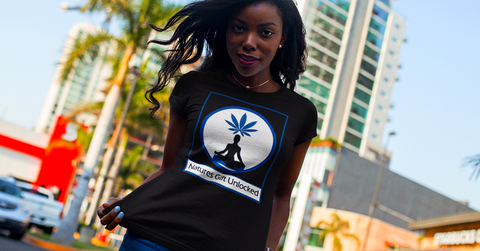 Weed Themed T-Shirt Cool Weed Logo T-Shirt $20 Shop Now